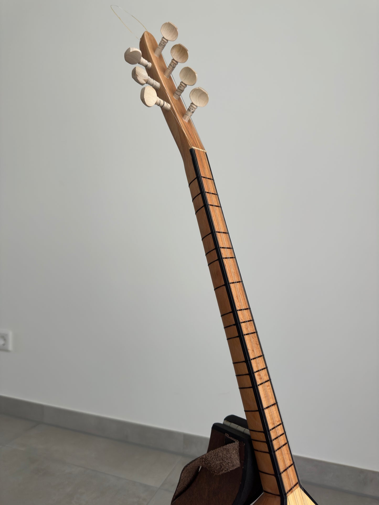 Kurzhals Baglama - Saz inkl. dünner Stoff-Baglamatasche | Kısa Sap Bağlama